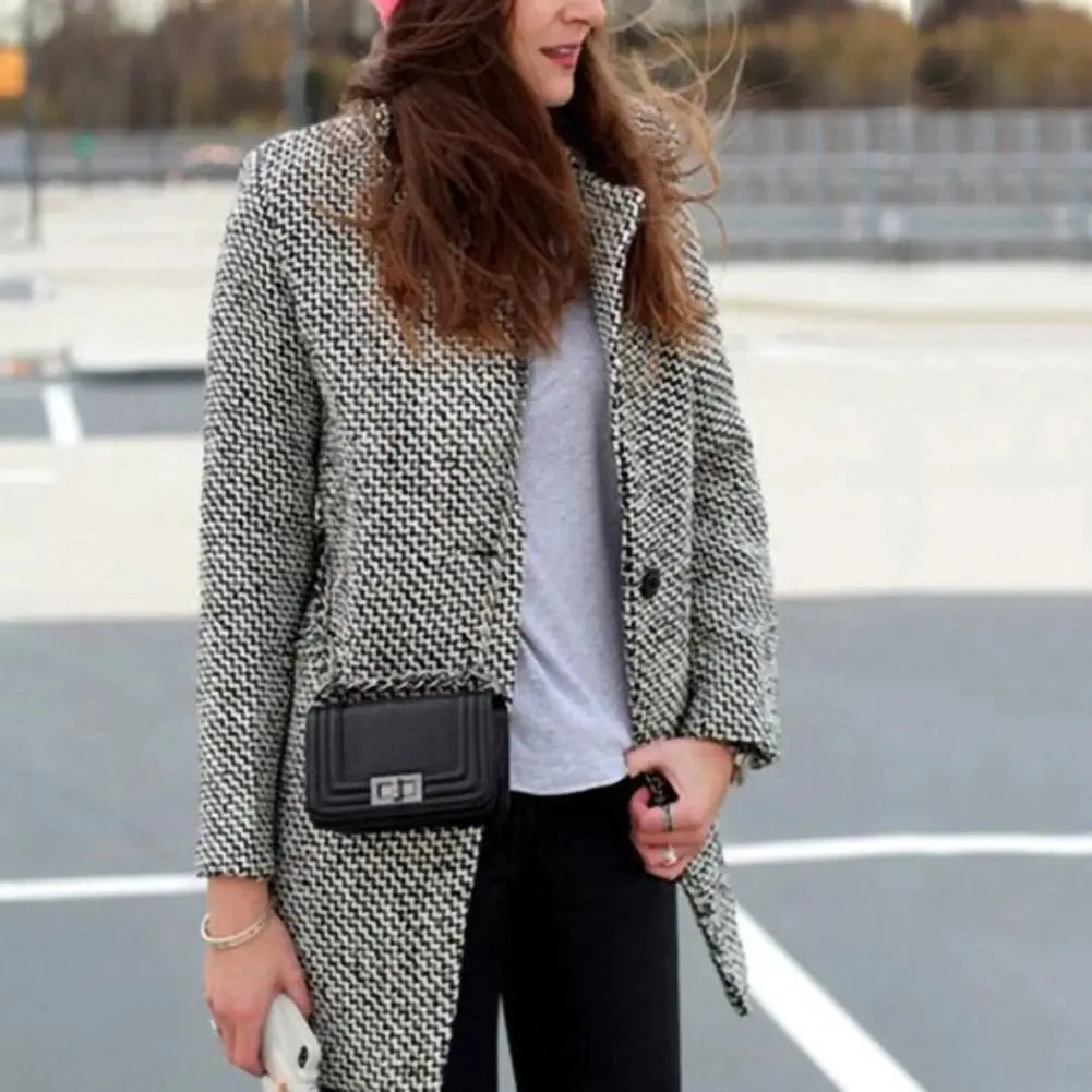 Fiona™ Classic Houndstooth Coat