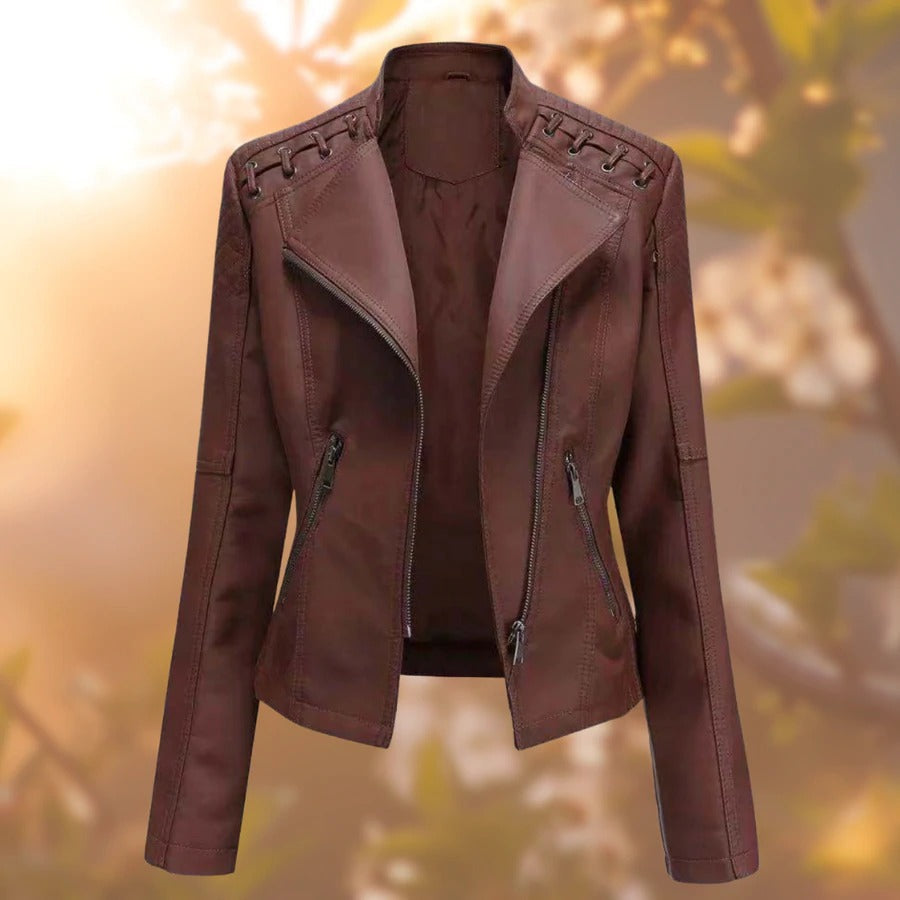 Nikki™ Chic Leather Jacket