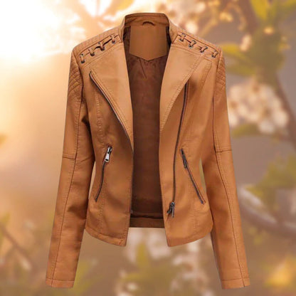 Nikki™ Chic Leather Jacket