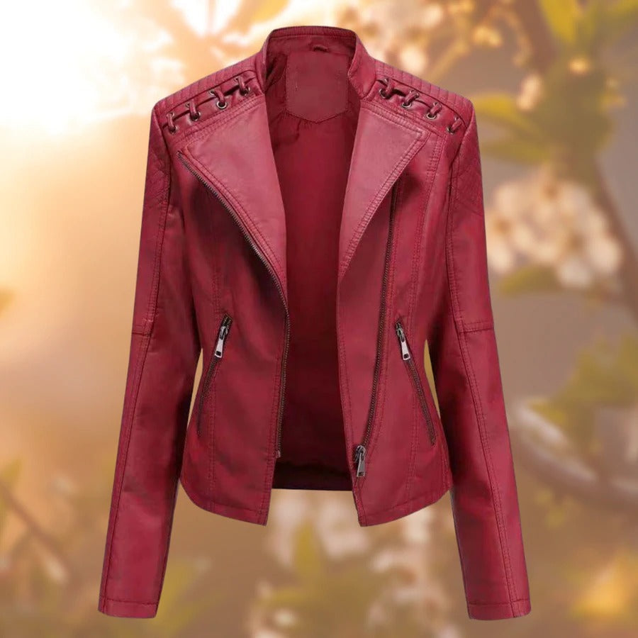 Nikki™ Chic Leather Jacket